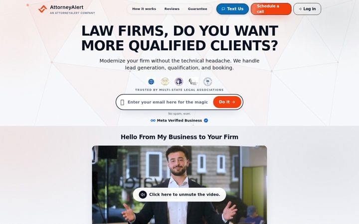 Ekrānuzņēmums no attorneyalert.org