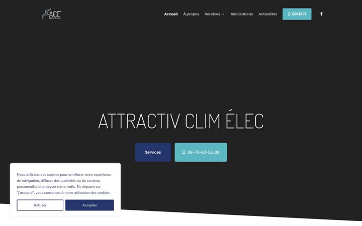 Zrzut ekranu attractivclimelec31.fr