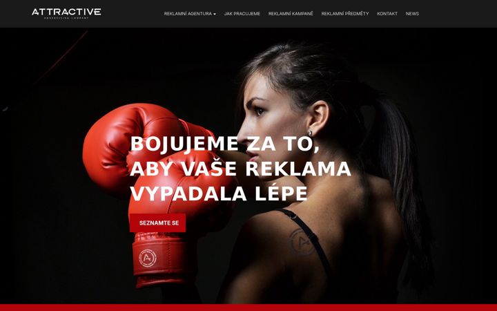 Screenshot of attractive.cz
