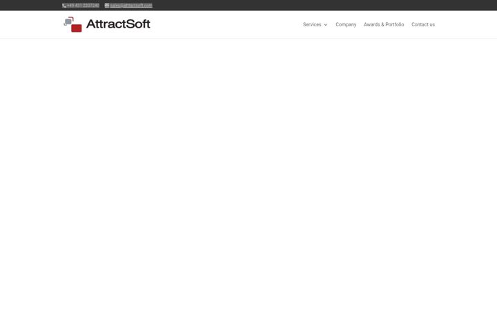 Screenshot of attractsoft.com