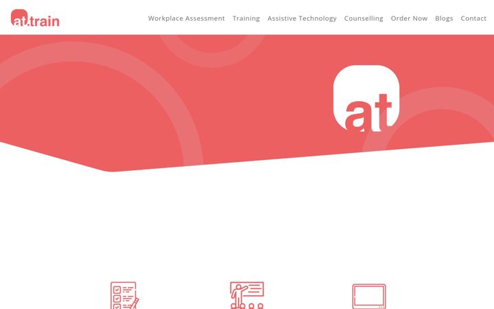 Screenshot of attrain.com