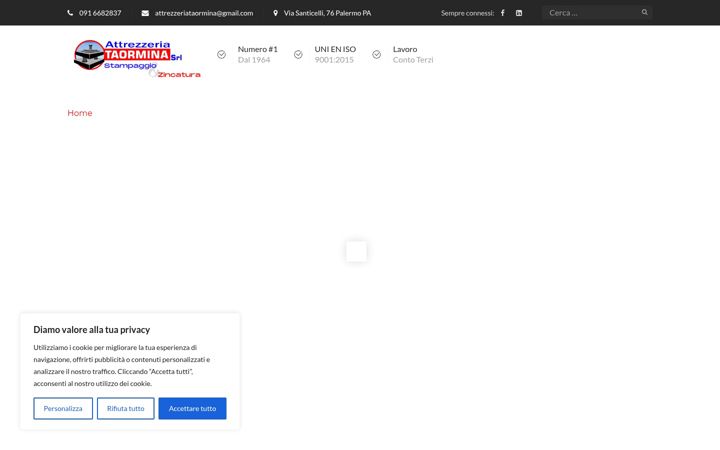 Screenshot of attrezzeriataormina.it