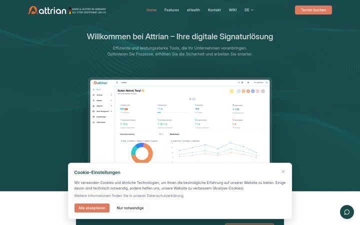 Ekrānuzņēmums no attrian.com