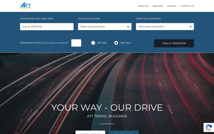 Screenshot of atttravel-bulgaria.com
