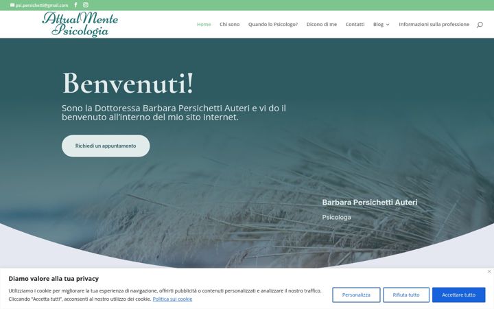 Screenshot of attualmentepsi.com