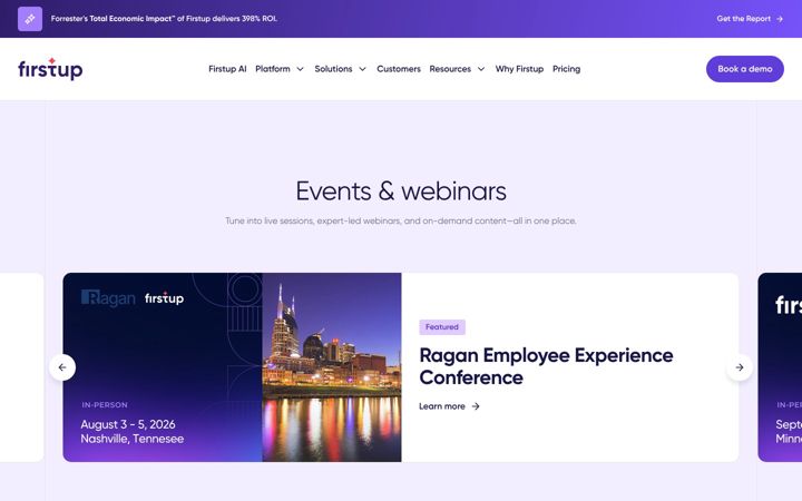 Screenshot of attune-summit.com