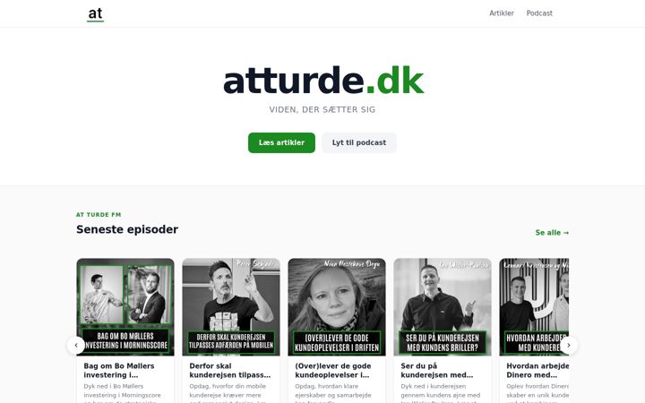 Screenshot ta' atturde.dk