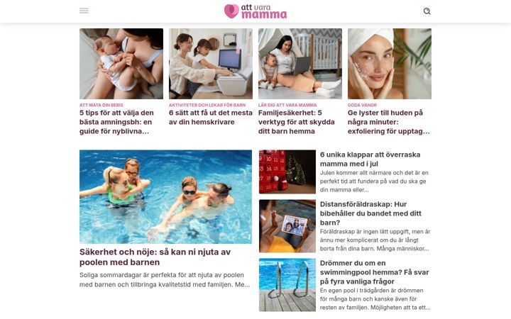 Ekrano kopija attvaramamma.se