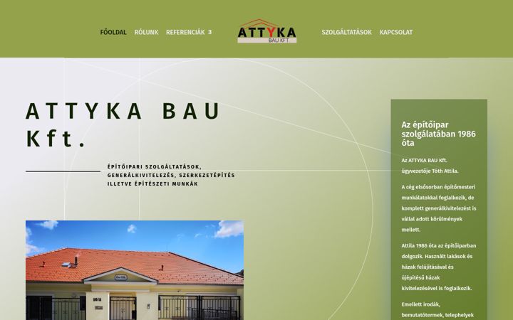 Screenshot of attykabau.hu