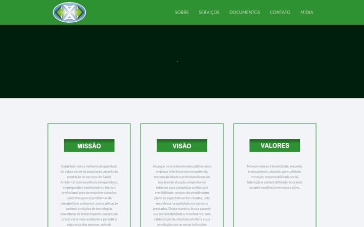 Screenshot of atualcontroledepragas.com.br