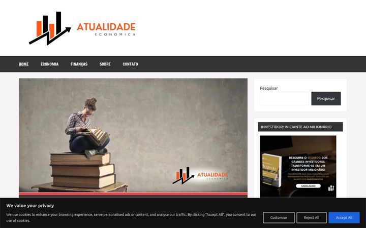 Ekrano kopija atualidadeeconomica.com.br