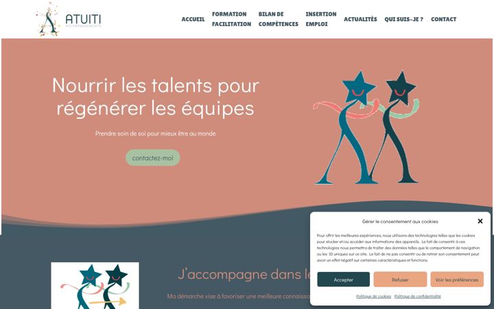 Screenshot of atuiti.fr