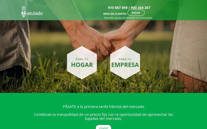 Screenshot of atuladoenergia.com