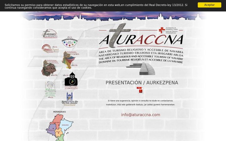 Screenshot of aturaccna.com