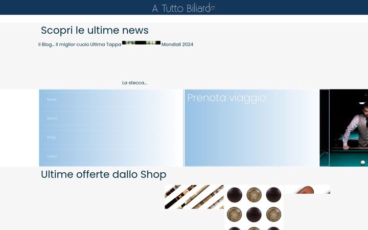 Screenshot του atuttobiliardo.it