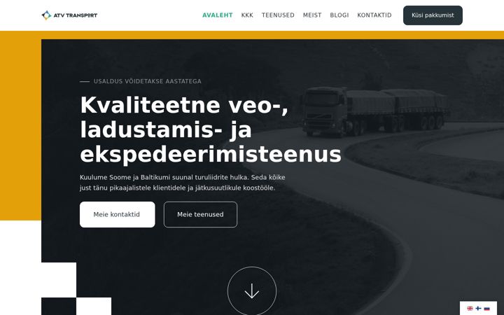 Screenshot of atv.ee