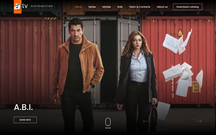 Captura de pantalla de atvdistribution.com