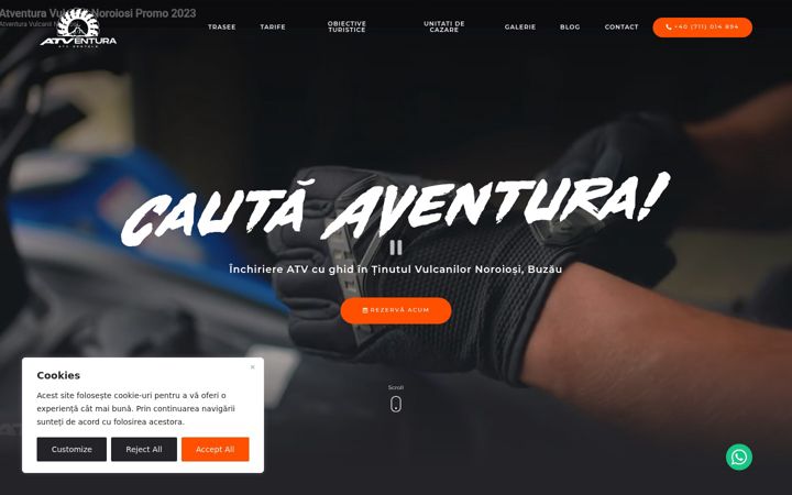 Screenshot of atventura.ro