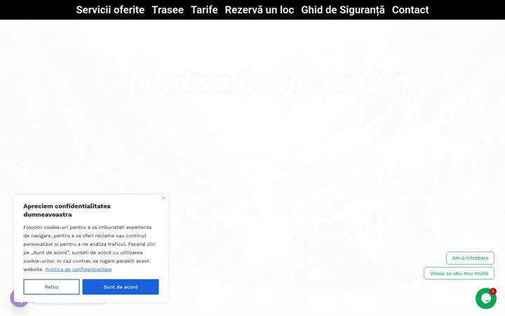 Screenshot of atvhateg.ro