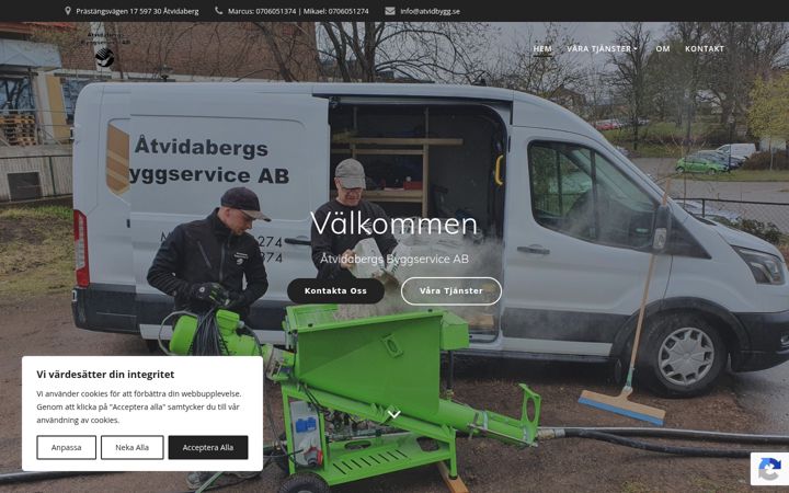 Zrzut ekranu atvidbygg.se