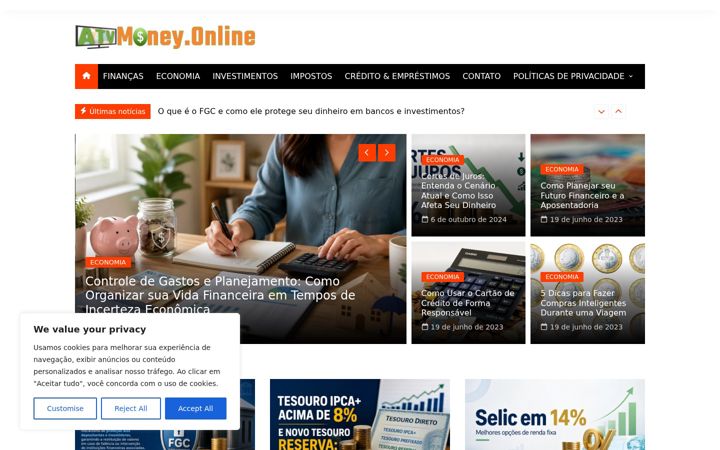 Screenshot of atvmoney.online