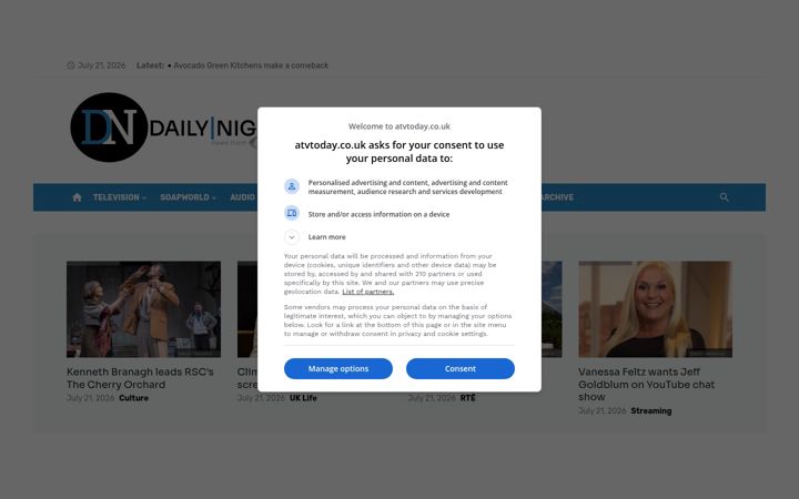 Screenshot of atvtoday.co.uk