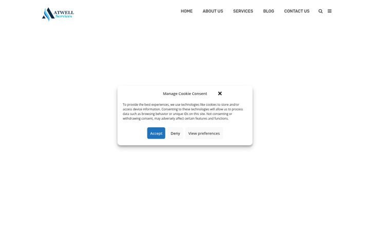 Screenshot of atwellservices.co.uk