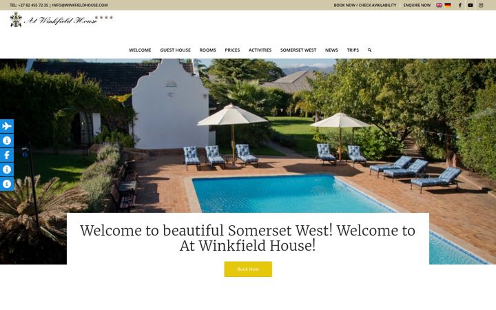 Screenshot ta' atwinkfieldhouse.com
