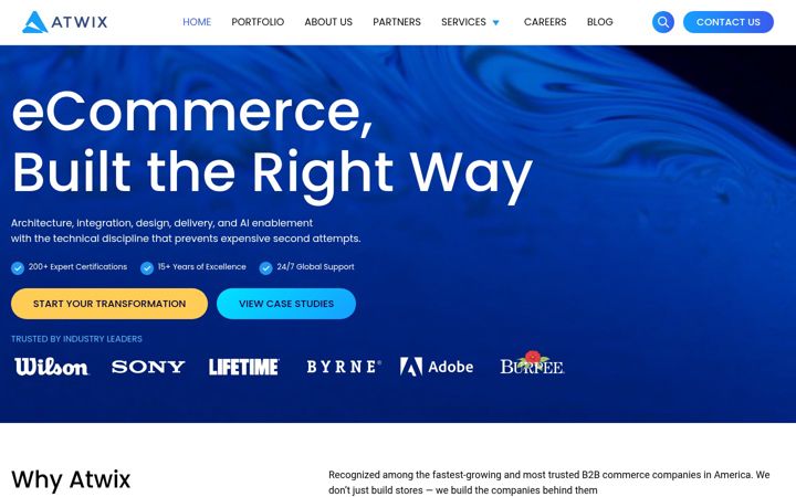 Screenshot of atwix.com