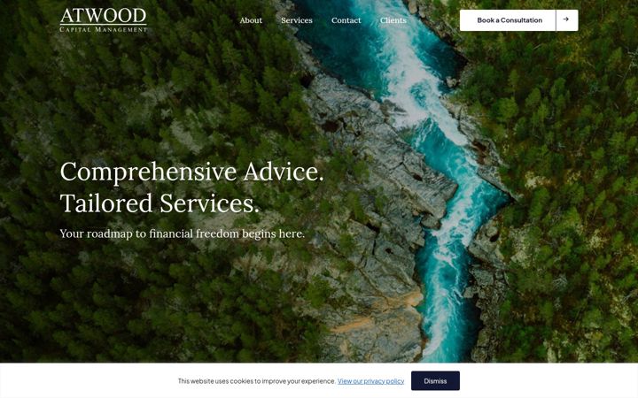 Screenshot ta' atwoodcap.com