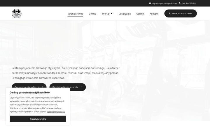 Screenshot of atycwiczyszcos.pl