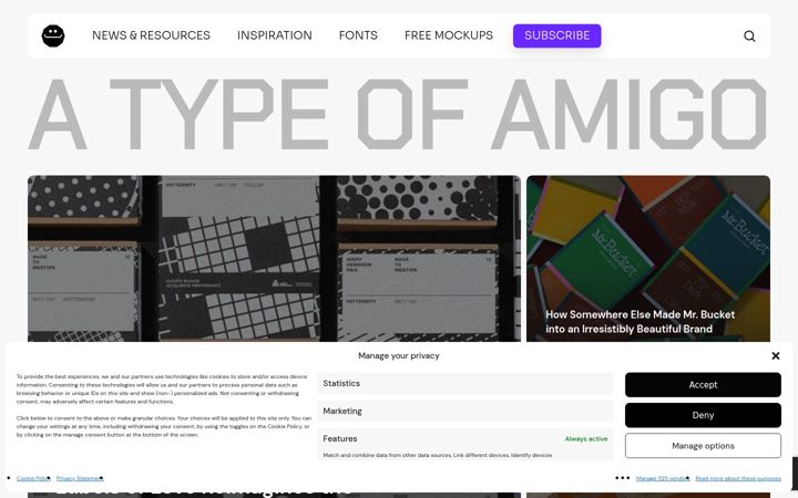 Screenshot of atypeofamigo.com