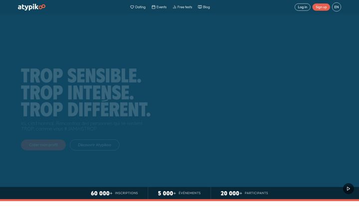 Screenshot of atypikoo.com