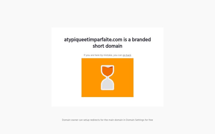 Screenshot of atypiqueetimparfaite.com
