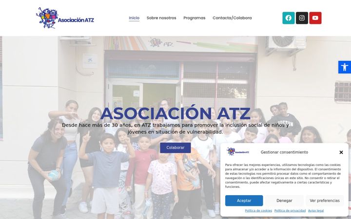 Screenshot of atz.es