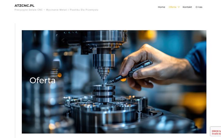 Screenshot of atzcnc.pl