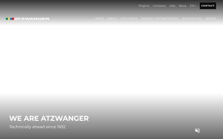 Captura de ecrã de atzwanger.net