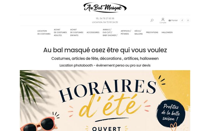Zrzut ekranu au-bal-masque.fr