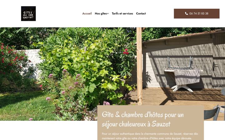 Zrzut ekranu au-bon-endroit.fr