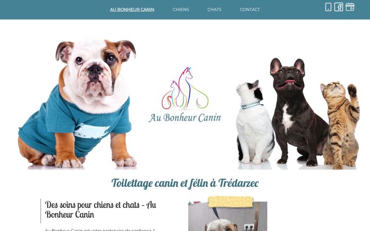 Zrzut ekranu au-bonheur-canin.fr