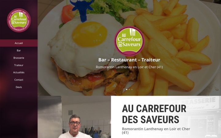Zrzut ekranu au-carrefour-des-saveurs.fr