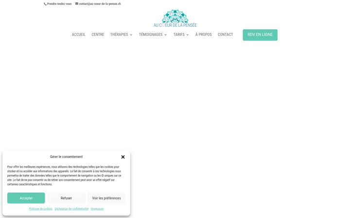 Screenshot of au-coeur-de-la-pensee.ch