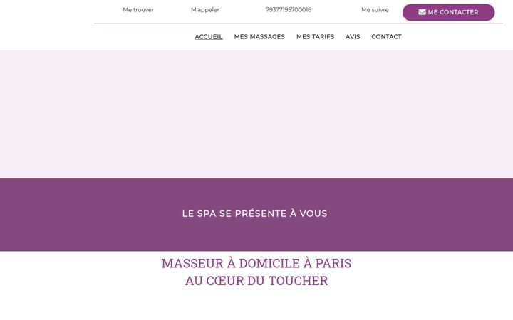 Zrzut ekranu au-coeur-du-toucher.fr