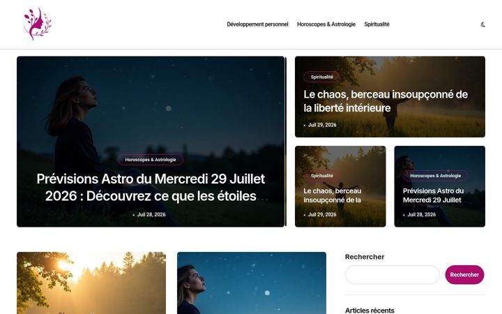 Zrzut ekranu au-coeur-eden.fr