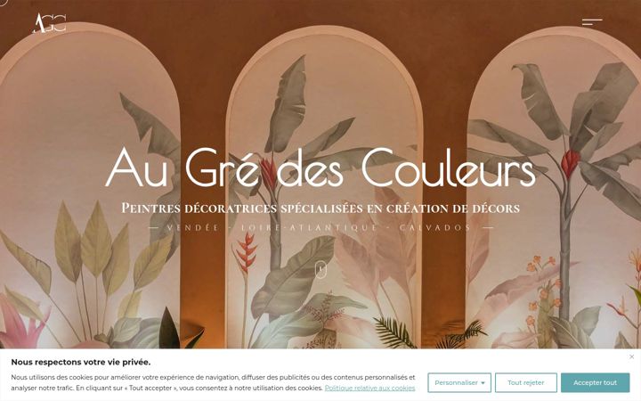 Екранна снимка на au-gredescouleurs.com