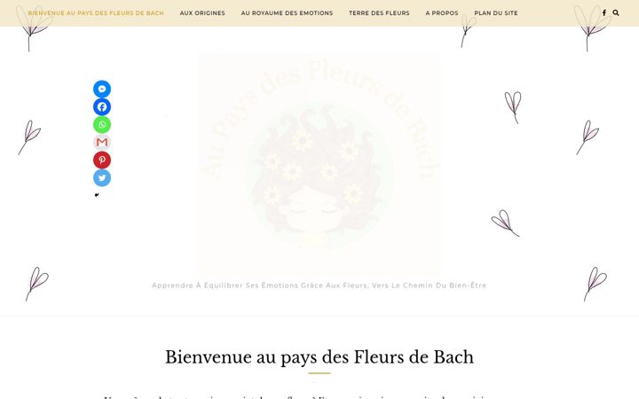 Screenshot of au-pays-des-fleurs-de-bach.com