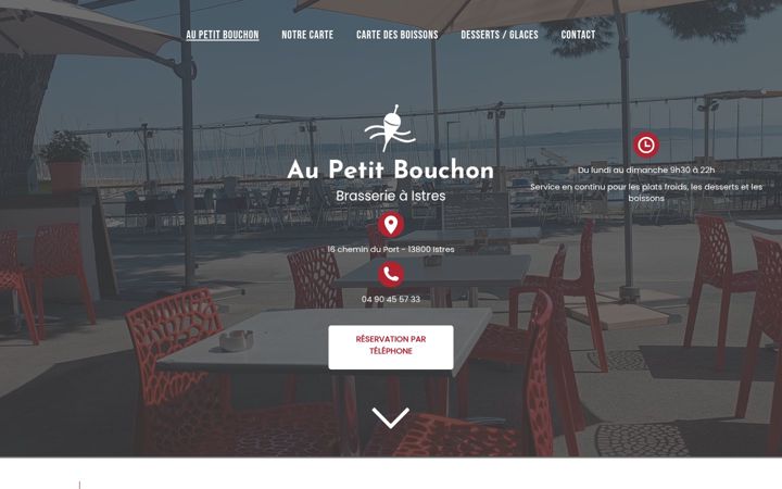 Képernyőkép: au-petit-bouchon-istres.fr