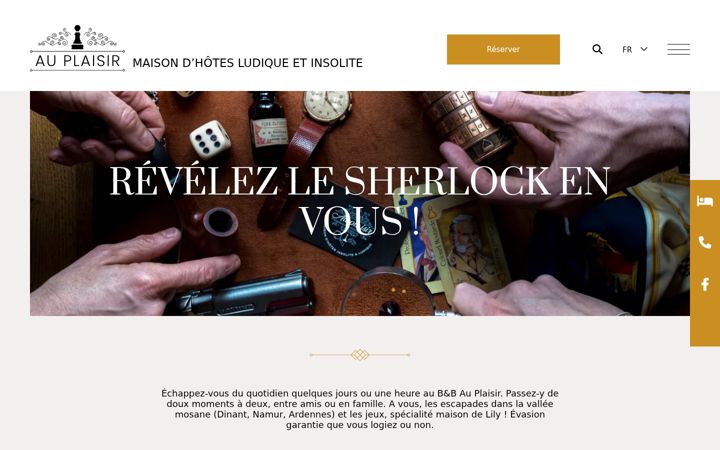 Screenshot of au-plaisir.be