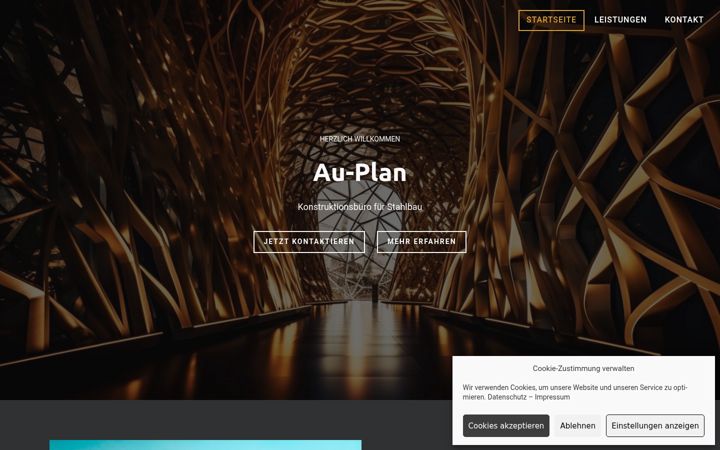 Screenshot of au-plan.de