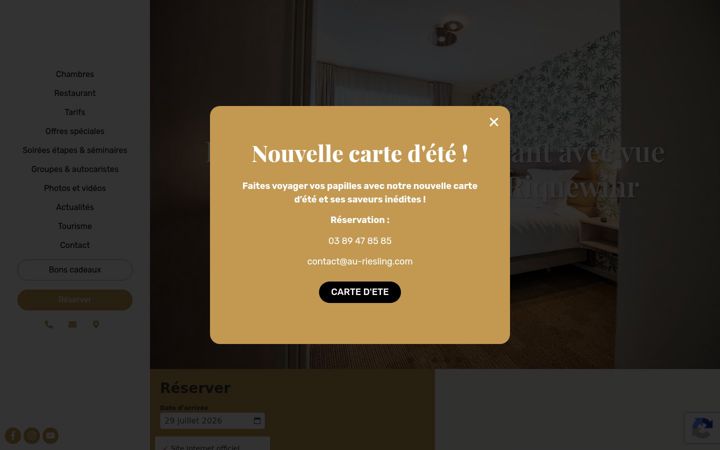 Screenshot stránky au-riesling.com